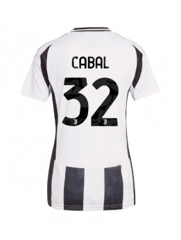 Juventus Juan Cabal #32 Zenski Domaci Dres 2024-25 Kratak Rukavima